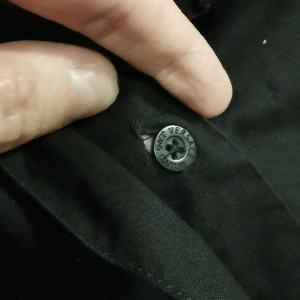 Authentic Versace botton down shirt size M - Picture 2 of 10